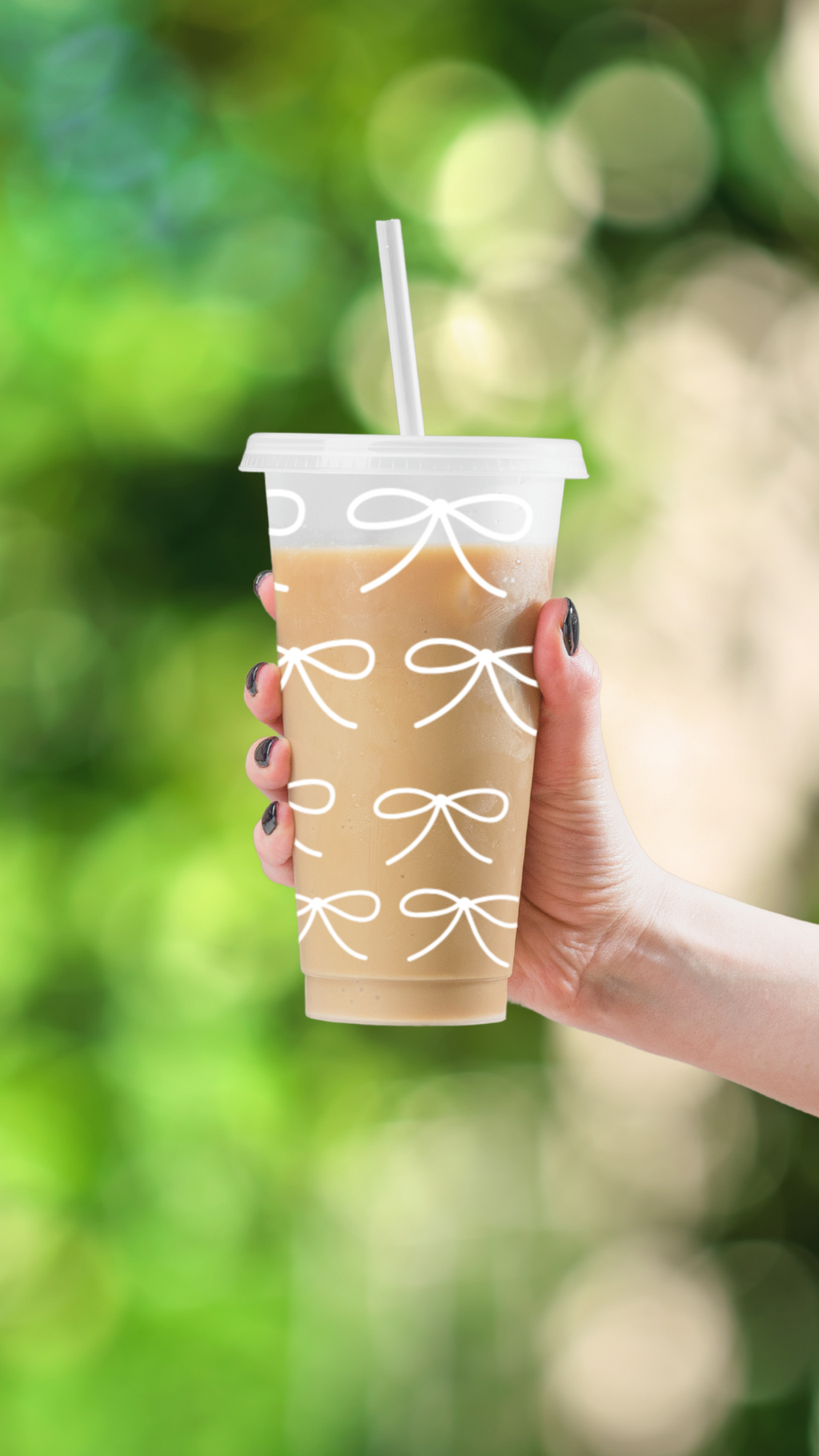Bow Babe Frosted Cold Cup - 24 ounces