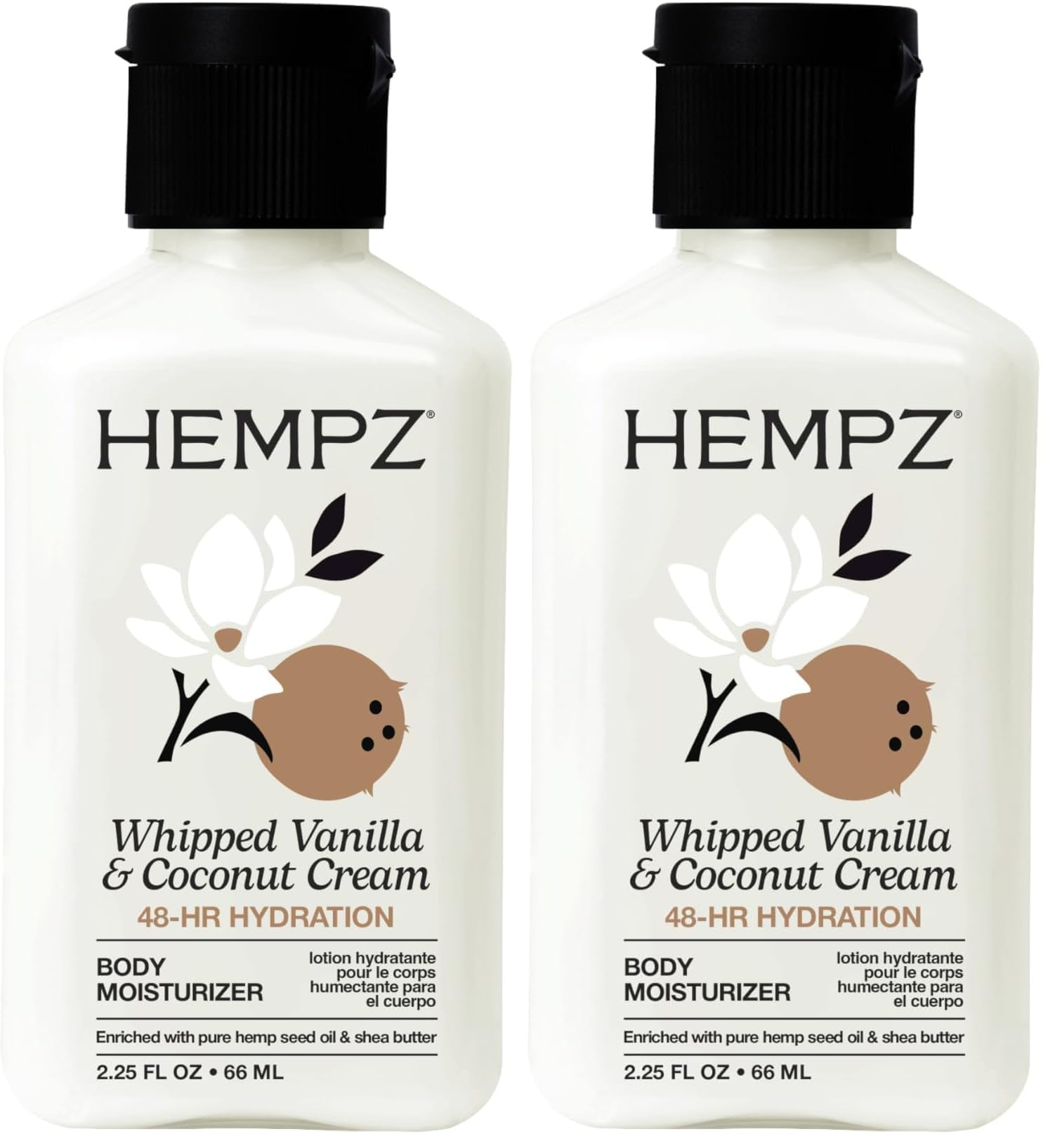 HEMPZ Body Lotion - Sweet Pineapple and Honey Melon - Daily Moisturizing Cream - 17oz