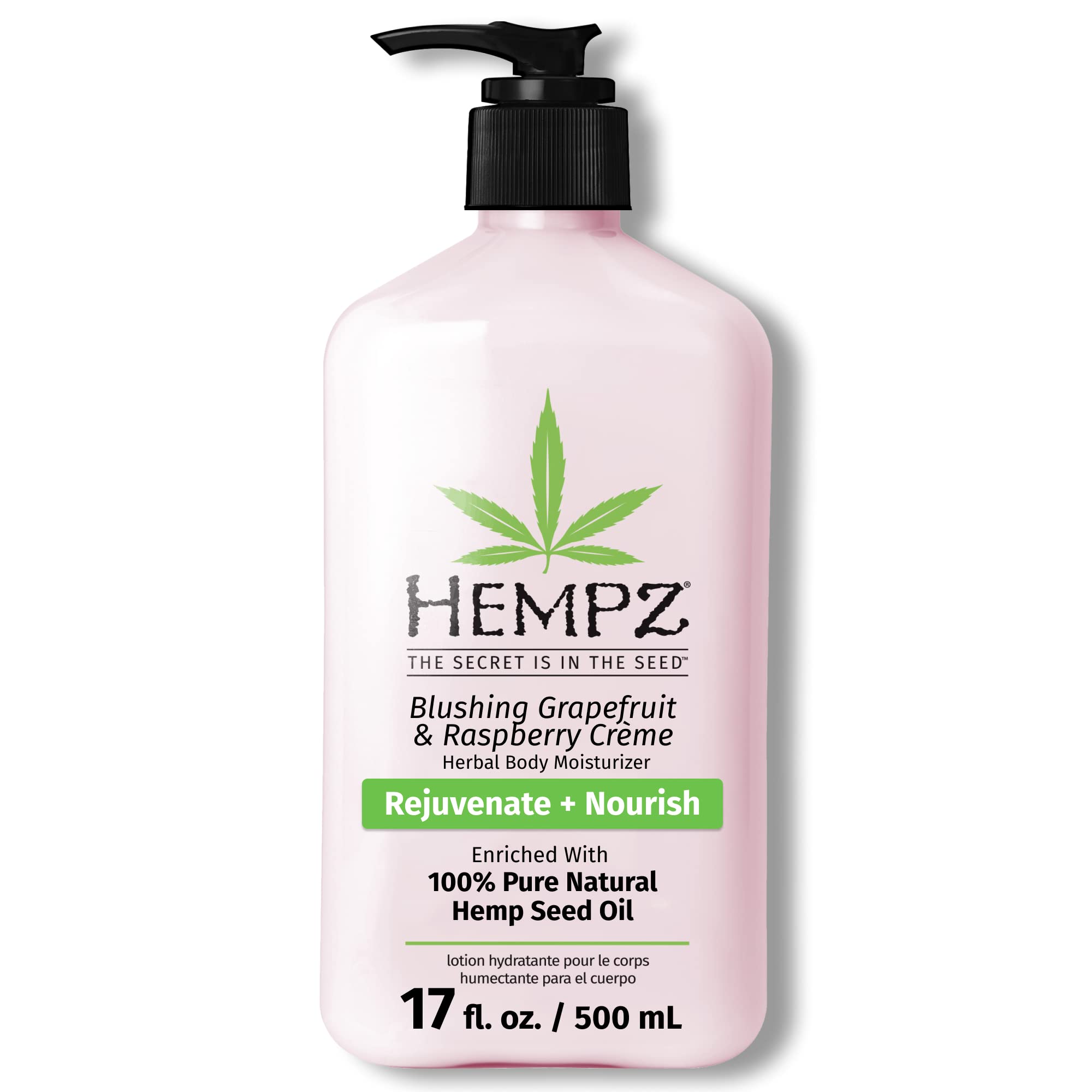 HEMPZ Body Lotion - Sweet Pineapple and Honey Melon - Daily Moisturizing Cream - 17oz