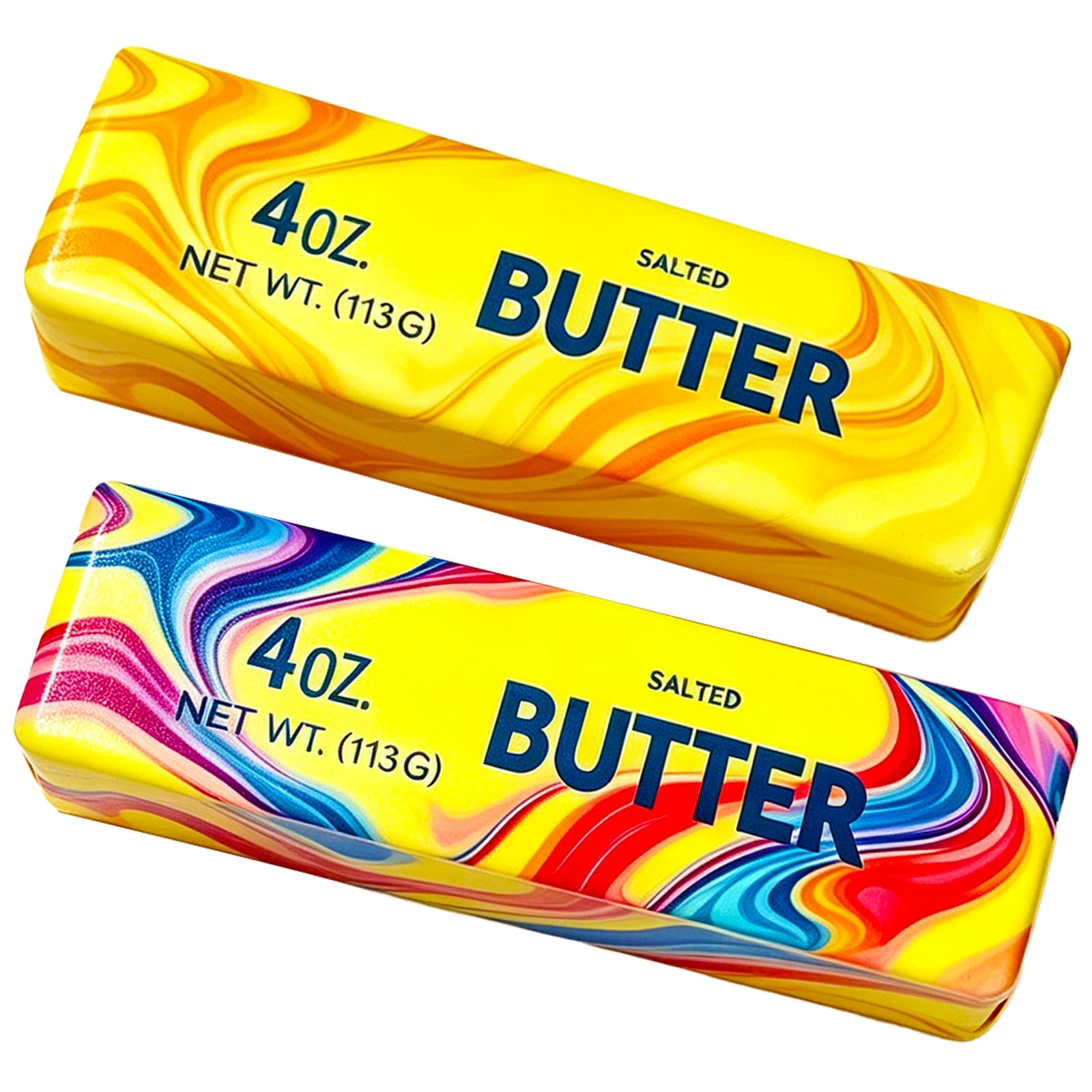 Butter Stick Fidget Toy, Slow Rebound Cute Butter Squeeze Stress Balls,Slow Rising Portable Squishy for Adults Anxiety & Stress Relief, Sensory Gifts for Office, Home